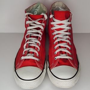 Converse All Star Red Men's Hi-top Size 15